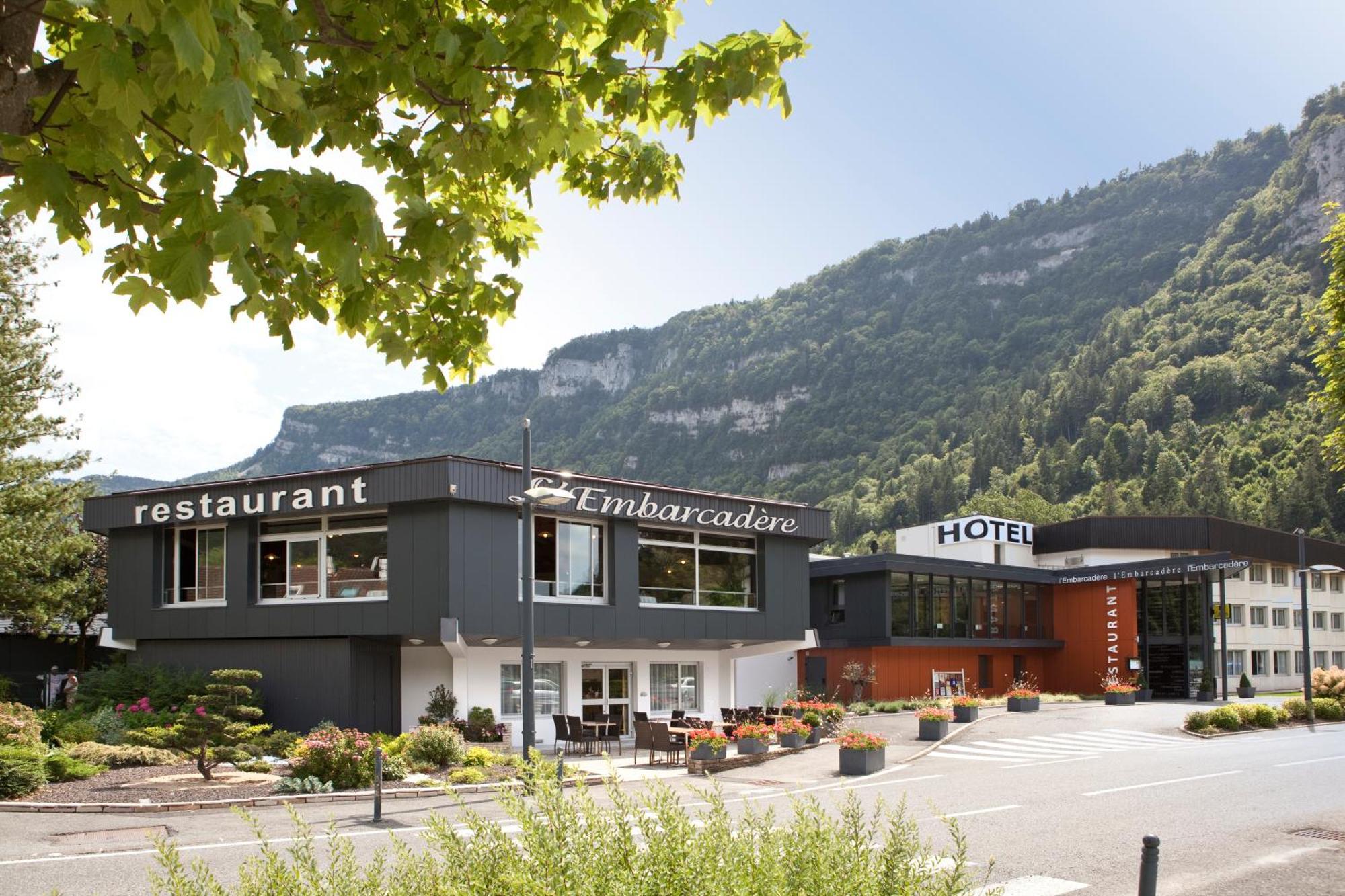 Hôtel-Restaurant de l'Embarcadère Nantua Exterior foto